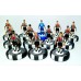 Subbuteo Andrew Table Soccer Newcastle United 2023-24 on Special painted edition WSB Professional bases